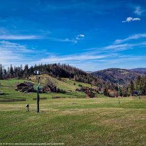Przełęcz Salmopolska - salmopolska saddle view on kotarz 1