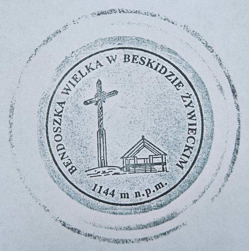 Pieczątka pamiątkowa Bendoszka Wielka