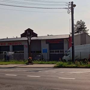 Krzyż przydrożny (ul. Wyciślika-Śląska) w Żyglinku - krzyz przydrozny ul wycislika slaska w zyglinku 2