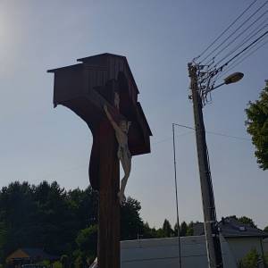 Krzyż przydrożny (ul. Wyciślika-Śląska) w Żyglinku - krzyz przydrozny ul wycislika slaska w zyglinku 5