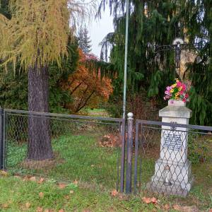 Krzyż-pomnik wystawiony przez Stowarzyszenie Młodzieży w Sławkowie - krzyz pomnik wystawiony przez stowarzyszenie mlodziezy w slawkowie 1