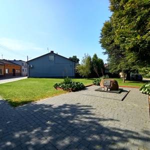 Głaz upamiętniający szpital miejski w Koniecpolu - glaz upamietniajacy szpital miejski w koniecpolu 8