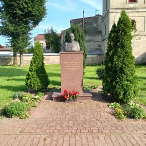 Popiersie Jana Pawła II w Koniecpolu - popiersie jana pawla ii w koniecpolu 3