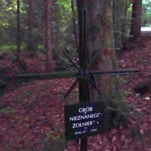 Mogiła nieznanego żołnierza w Wiśle - mogila nieznanego zolnierza w wisle 9