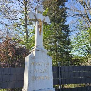 Krzyż przydrożny w Mikołesce - krzyz przydrozny w mikolesce 2026 05 10 5