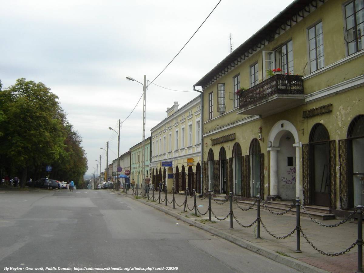 Ulica 7 Kamienic w Częstochowie - czestochowa 7 kamienic