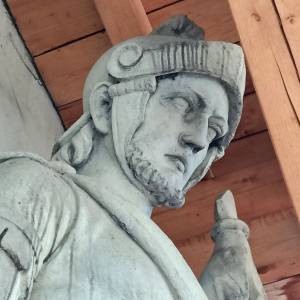 Figury św. Jana Nepomucena i św. Floriana w Lipinach - figury sw jana nepomucena i sw floriana w lipinach 7