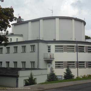 Teatr Dramatyczny im. Aleksandra Węgierki w Białymstoku - teatr od strony poludniowej ul elektryczna 12 bialystok
