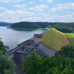 Jezioro Dobczyckie - zapora wodna w dobczycach