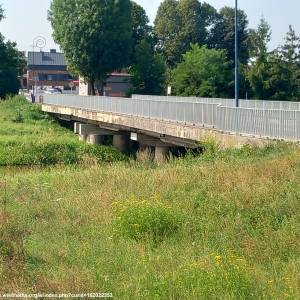 Rzeka Pilica w Koniecpolu - most na pilicy koniecpol 20240831