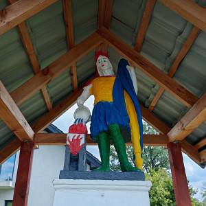 Figura św. Floriana w Przyłęku - figura sw floriana w przyleku 4