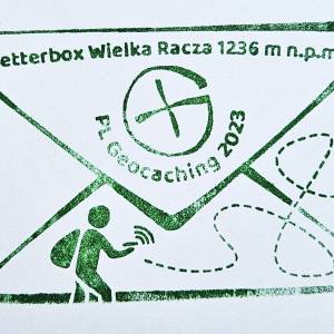 Schronisko PTTK Wielka Racza - pieczatka wielka racza 3