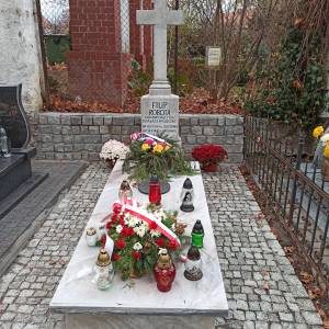 Mogiła Filipa Roboty w Prudniku - mogila filipa roboty w prudniku 1