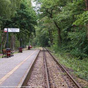 Stacja wąskotorowa Pogorzelica Sandra - stacja waskotorowa pogorzelica sandra 3