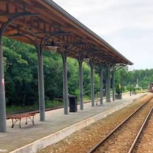 Stacja wąskotorowa Pogorzelica Sandra - stacja waskotorowa pogorzelica sandra 4