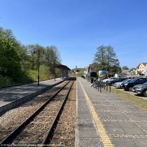 Stacja wąskotorowa Niechorze Latarnia - stacja waskotorowa niechorze latarnia 2