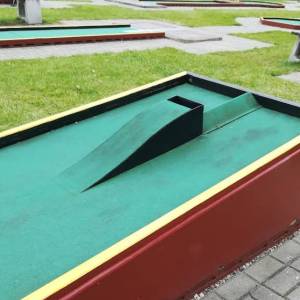 Minigolf w Trzęsaczu - minigolf w trzesaczu 2