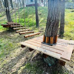 Park linowy "Revolta" w Pogorzelicy - park linowy revolta w pogorzelicy 2