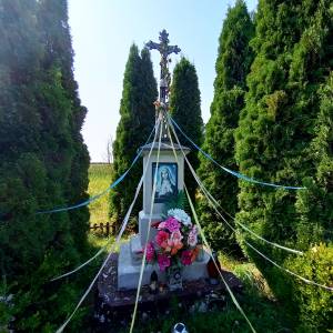 Krzyż przydrożny w Wąsoszu - krzyz przydrozny w wasoszu 1