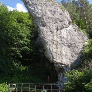 Skała Pochylec w Ojcowie - pochylec dk60