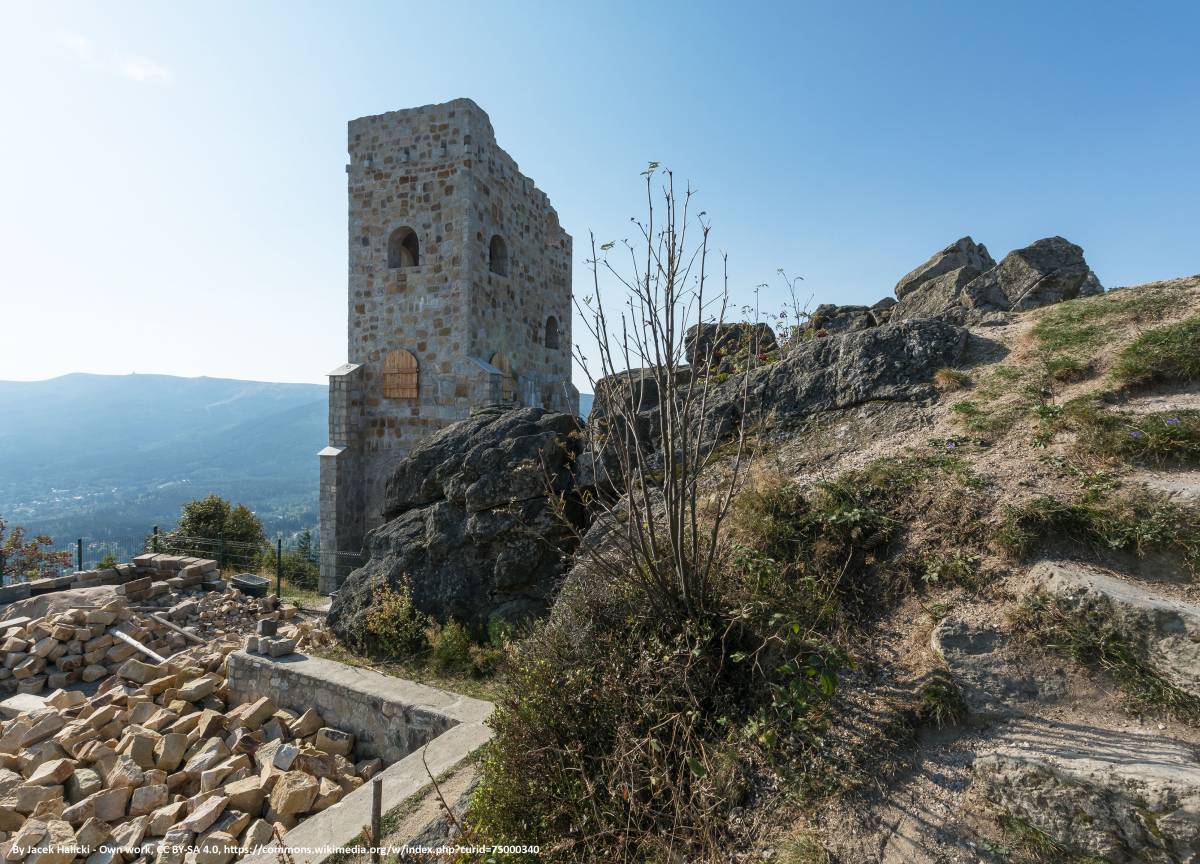 Wysoki Kamień (1058 m n.p.m.) - 2018 wieza widokowa na wysokim kamieniu 8
