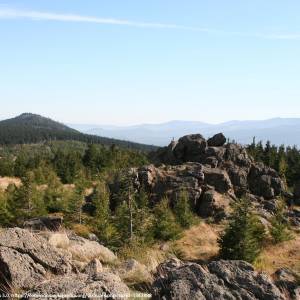 Wysoki Kamień (1058 m n.p.m.) - gory izerskie wysoki kamien