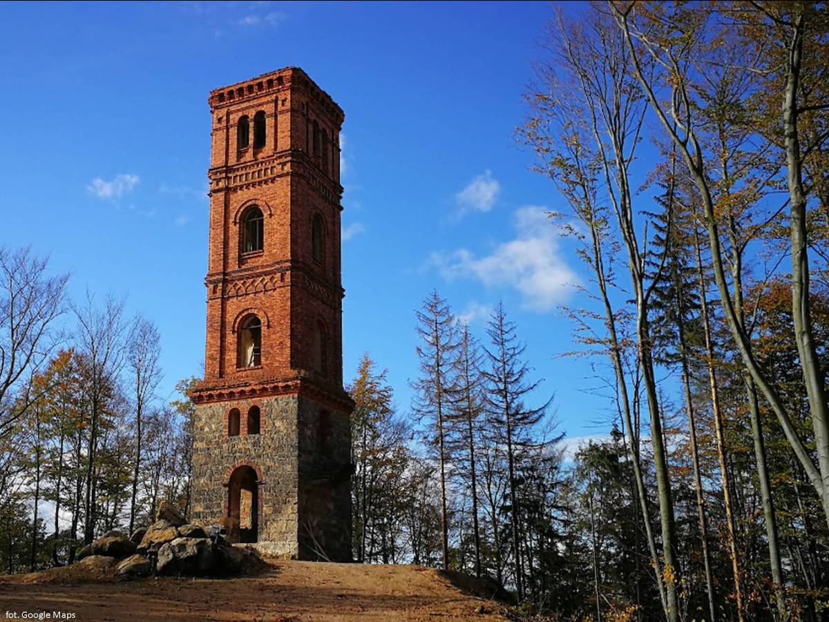 Wieża widokowa w Maciejowej - wieza widokowa w maciejowej 1