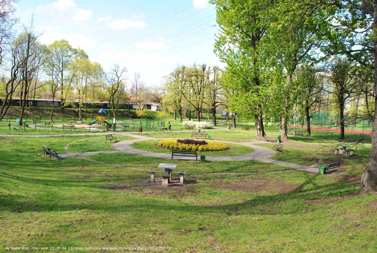 Park Załęski w Katowicach - katowice zaleze park zaleski