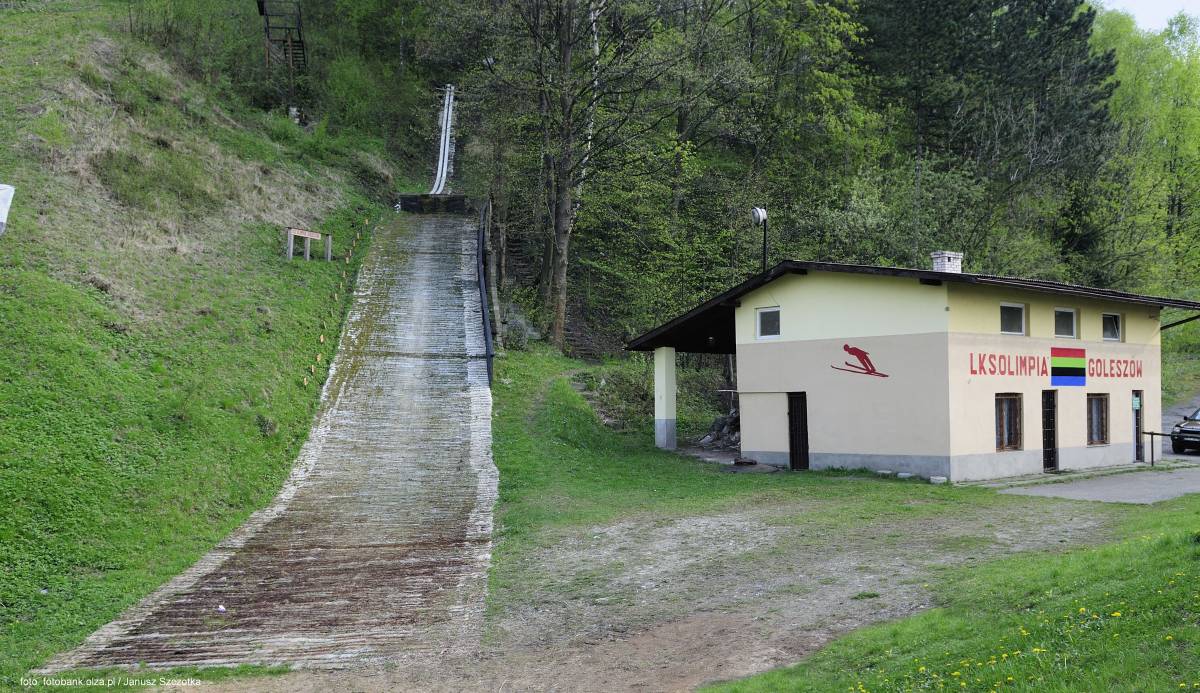 Kompleks skoczni narciarskich w Goleszowie - skocznia narciarska w goleszowie