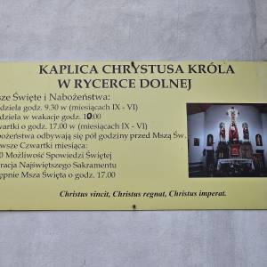 Kaplica Chrystusa Króla w Rycerce Dolnej - kaplica chrystusa krola w rycerce dolnej 10