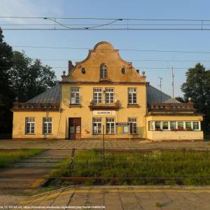 Dworzec kolejowy w Sławkowie - dworzec kolejowy w slawkowie 1