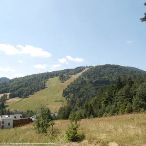 Jaworzyna Krynicka (1114 m n.p.m.) - jaworzynakrynicka widokzkrzyzowej pol krynica