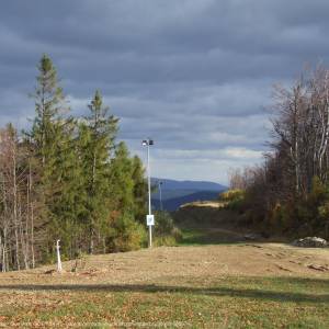 Jaworzyna Krynicka (1114 m n.p.m.) - jesien w sadeckim2