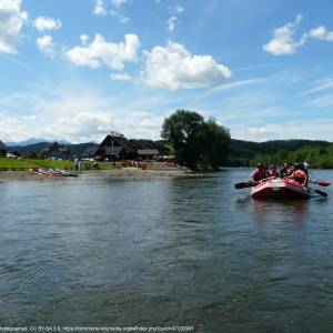 Spływy kajakowe i pontonowe (rafting) przełomem Dunajca (Sromowce Średnie - Szczawnica) - splywy kajakowe i pontonowe rafting przelomem dunajca sromowce srednie szczawnica 6