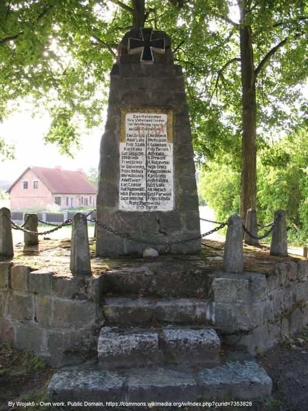 Pomnik ofiar I wojny światowej w Pieczarkach - pieczarki