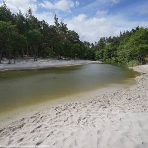 Spływ kajakowy Piaśnicą - debki ujscie piasnicy 1
