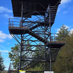 Wieża widokowa i pomost przy Jeziorze Łebsko w Rąbce - wieza widokowa i pomost przy jeziorze lebsko w rabc4