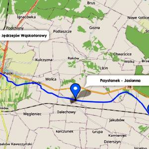 Świętokrzyska Kolej Dojazdowa - swietokrzyska kolej dojazdowa trasa