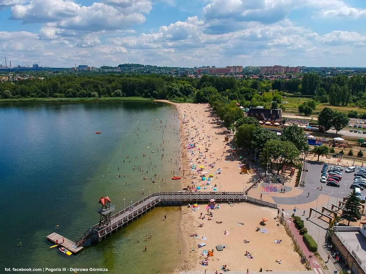 Plaża Pogoria III w Dąbrowie Górniczej - plaza pogoria iii w dabrowie gorniczej 2