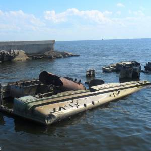 Wrak kutra torpedowego projektu 664 na Helu - 10 full