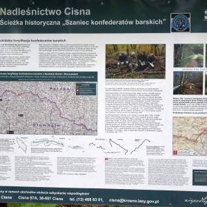 Szaniec konfederatów barskich na Przełęczy nad Roztokami - szaniec konfederatow barskich na przeleczy nad roztokami 3