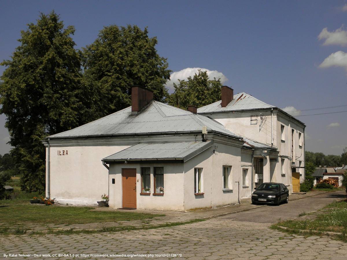 Starachowicka Kolej Wąskotorowa - stacja Iłża - ilza stacja 01