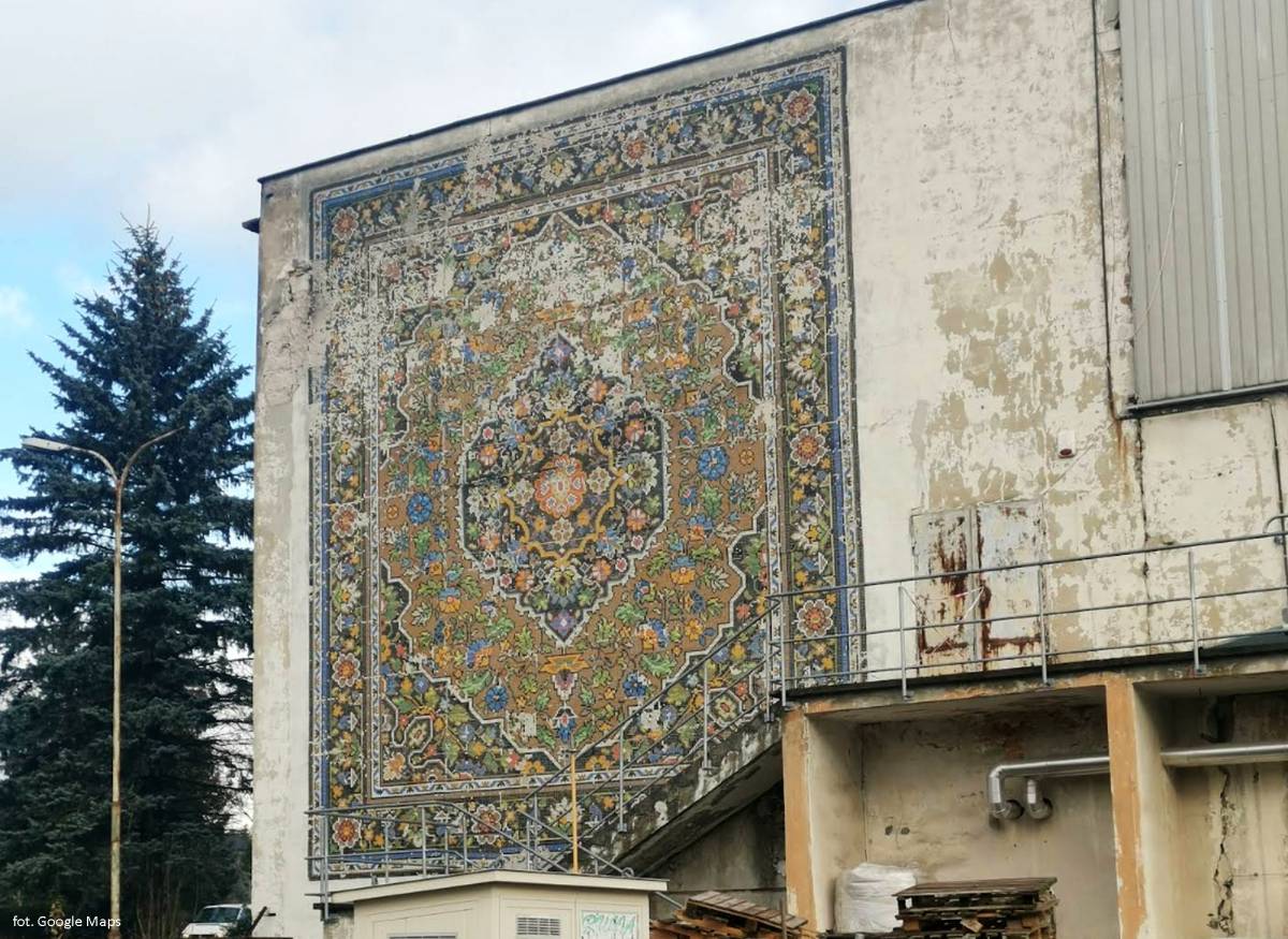 Mozaika dywanu w Kowarach - mozaika dywanu w kowarach 3