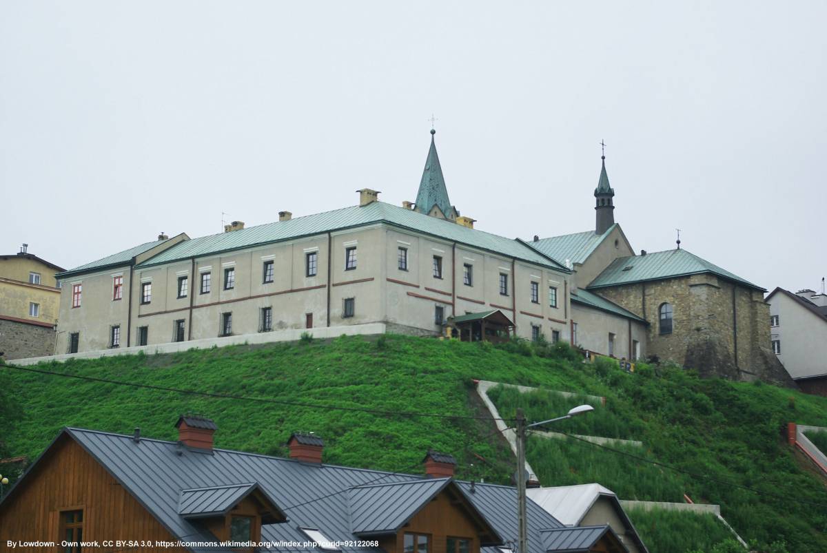 Klasztor franciszkański w Sanoku - franciscan monastery and church in sanok 2020