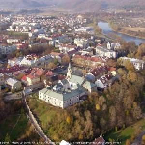 Klasztor franciszkański w Sanoku - sanok view