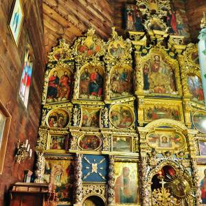 Cerkiew Trójcy Świętej w Żółkwi - holy trinity church zhovkva iconostasis