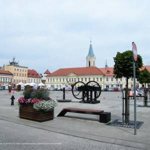 Rynek w Oświęcimiu - oswiecim uklad urbanistyczny al05