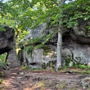 Skalna Brama Kloebera w Bukowcu - skalna brama kloebera w bukowcu 4