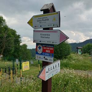 Przełęcz Kowarska (727 m n.p.m.) - przelecz kowarska 2