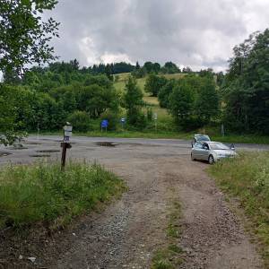 Przełęcz Kowarska (727 m n.p.m.) - przelecz kowarska 7